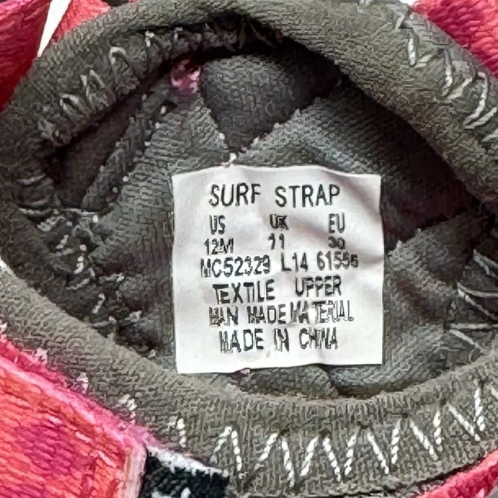 Merrell Surf Strap Sandals Kids 12M Pink‎ Outdoor Hiking Sport Shoes